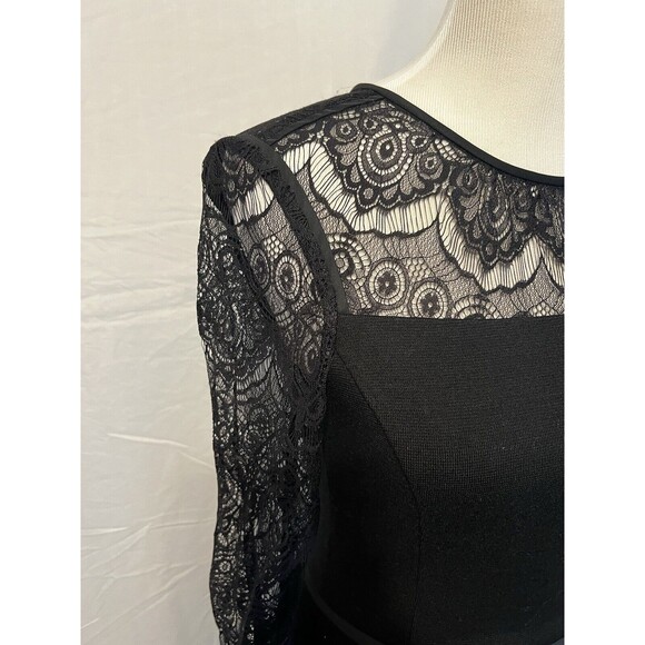 Tory Burch knit dress size extra small Black Classic Lace Fitted - Picture 4 of 8